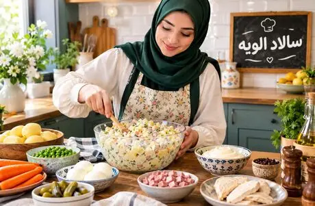 ترفند های خوشمزه تر شدن سالاد الویه