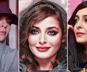 دونفره های "ساره بیات" با شوهر جانش؛ خانم بازیگر با گلزار خوب خوشگل میکنیا!