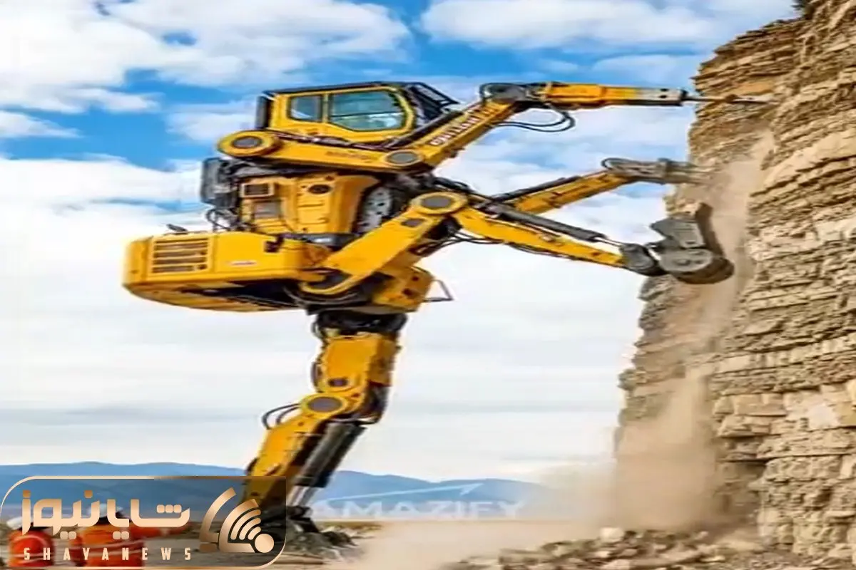 آهن آلات ابرقدرت؛ ماشین تخریب  گر با تم مرد عنکبوتی ساختن پرید رو کوه منفجرش کرد
