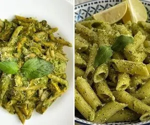 طرز تهیه پاستا پستو با مرغ؛ فوری و خوشمزه / این غذا رو از دست نده که حرف نداره