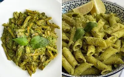 طرز تهیه پاستا پستو با مرغ؛ فوری و خوشمزه / این غذا رو از دست نده که حرف نداره