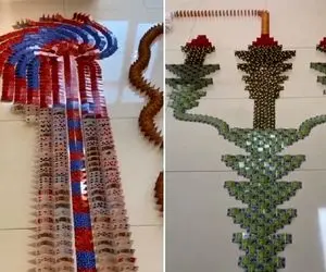 بازی بازی؛ معلوم نیست دومینو یا کهکشان راه شیری لامصب چشماتو گیری ویری میده!