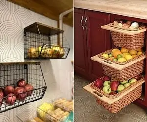 خوشگلترین جای سیب زمینی و پیاز / اینا رو هنوز ندیدی که فک میکنی اون سبد قدیمیت قشنگه