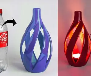 ابلهانه های جذاب؛ کوکا رو که خوردی با ظرفش یه چراغ رومیز مدرن بساز