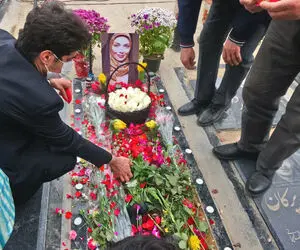 درگذشت آزاده نامداری؛ کدام چهره ها به یادبود آزاده رفتند؟
