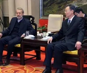 نقش علی لاریجانی در سند همکاری ایران و چین 