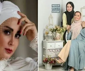 وقتی "مریم خدارحمی" واسه ورود به دهه پنجم زندگیش تولد گرفت اروپایی؛ لباس عروسووو!