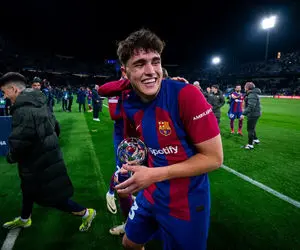 تمجید بی سابقه هافبک بارسلونا از کوبارسی