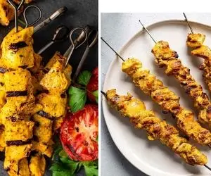 طرز تهیه جوجه کباب خونگی با سس ماست / بهترین غذا واسه مهمونایی که واست عزیزن