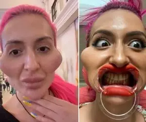 خانوم پربوتاکسی که رکورد شکست؛ آناستازیا با یه کامیون ژل و کلی تزریق همه رو شوکه کرد!