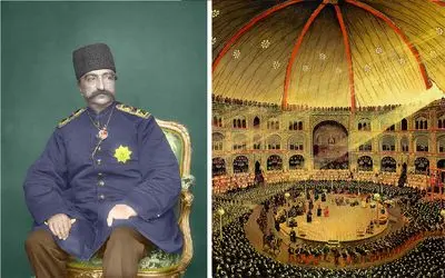 ناصرالدین شاه بنایی ساخت برای تعزیه اما شد محل فخر فروشی