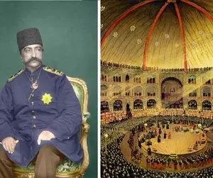 ناصرالدین شاه بنایی ساخت برای تعزیه اما شد محل فخر فروشی