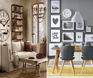 بهترین جا برای نصب ساعت دیواری / یه نگاه بهش کن به دلایل مختلف میگم جای الانش اشتباهه