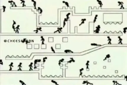 بازی فکری؛ فقط اونایی که سند شش دانگ هوش دارن میتونن بگن کدوم آدمک حرکت نمیکنه