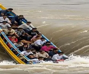 معماری طبیعت؛ گرداب جوری قایق و آدماشو بلعید که بیچاره ها فرصت نکردن حتی داد بزنن