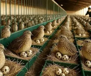 کارخانه حیوانات؛ تجارت تخم مرغ ارگانیک با درآمد با پرورش بلدرچین