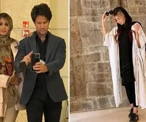 وقتی زنِ "شاهرخ استخری" واسه خودش عینک گرون گرفت و واسه آقایی چِرت؛ چه صورتی تندی!