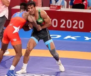 ساعت کشتی محمدعلی گرایی در نیمه نهایی المپیک 2020 دوشنبه 11 مرداد