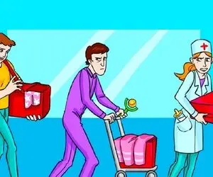 بازی فکری؛ اگه با هوشت شیطان رو به سجده درمیاری بگو کدوم از سارق ها بچه دزدیده