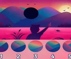 بازی فکری؛ بتونی رنگ مطابق پیدا کنی تا عمر داری بینایی و هوشت در حد انیشتین هستش