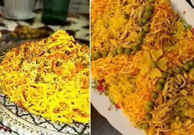 طرز تهیه کاری پلو شیرازی / خوشمزه ترین قاطی پلو با عطر و طعم فوق العاده