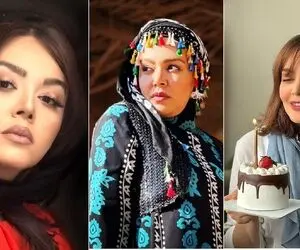 رخ نمایی "ندا قاسمی" شیرین نون خ با شلوار لگ و شومیز سفید روی کفپوش گرم چوبی 
