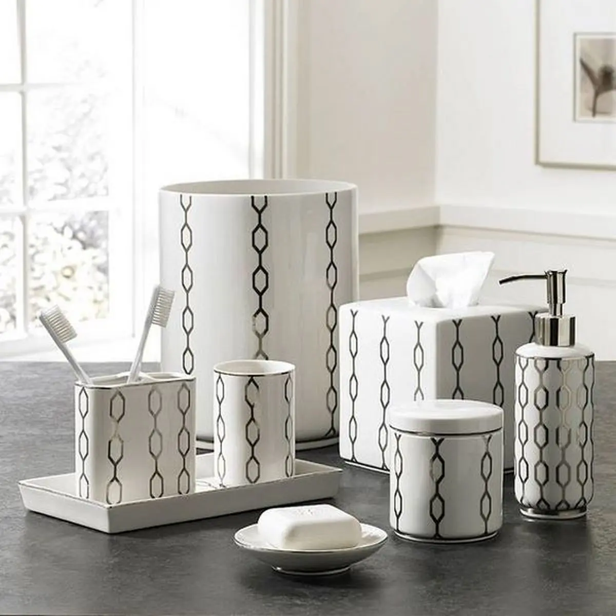 جدیدترین ست سطل و فرچه دستشویی