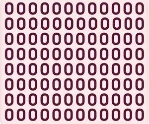 تست هوش تصویری با جواب؛ اگه ادعا داری استاد داوینچی تو هستی عدد صفر رو تو عکس پیدا کن!