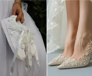 از پاشنه‌بلندهای لاکچری تا کتونی‌های ترند؛ راهنمای انتخاب کفش عروس برای شبی بی‌دردسر