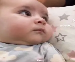 آواز احساسی؛ حامیم موقع خواب برا پسرخاله کوچولوش خوند بچه صداشو شنیده شوکه چشاش گرده
