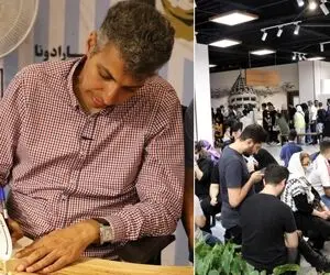 استقبال پرشور اهالی کرج از جشن امضا کتاب مارادونا عادل فردوسی پور در نشر چشمه