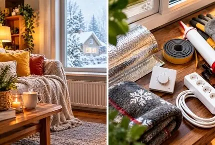 5 کاری که باید قبل زمستون انجام بشه؛ آماده سازی خونه واسه سرما و بلای از آسمون اومده