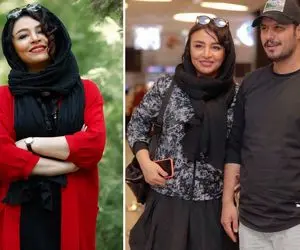 واکنش جالب "جواد عزتی" به بغل کردن همسرش جلو همه؛ زن خودمه!