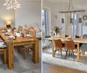 غذاخوری دنج به این میگن! / بهترین جا برای میز ناهارخوری نیمکت دار و ساده اینجوری عالیه