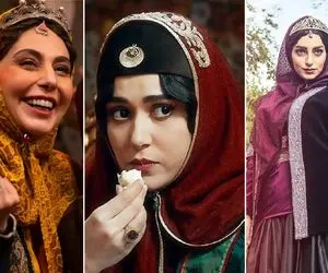گرد و خاک سریال جیران به روسریِ خانوماش کشید؛ دلیل باحالی که همشون روسریشونو میدن عقب!
