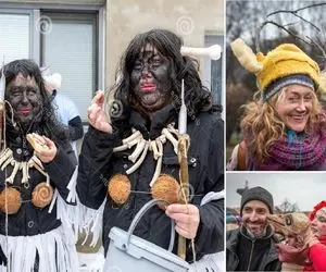 کارناوال خیابونی با مراسم عجیب و غریب که همه شرکت میکنن تا غماشونو بشوره و ببره