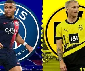 ساعت بازی دورتموند پاری‌سن‌ژرمن امروز چهارشنبه 12 اردیبهشت + ترکیب احتمالی