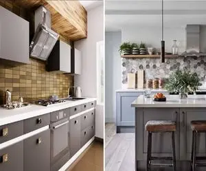 ایده های کاشی بین کابینتی مد روز و جدید / مختص مدرن سازی و شیک کردن آشپزخونه های ساده