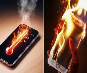 گوشیم داغ کرده چیکار کنم؟ / کافیه با رعایت این نکات برای چند دقیقه بذاریش تو فریزر!