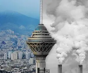 افزایش دی‌اکسید نیتروژن در برخی مناطق تهران 