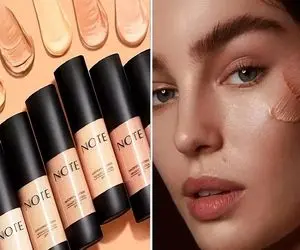 بهترین کرم پودرها برا پوست چرب/ پوشش و کاور 24 ساعته مناسب جهت محو کردن جوش های درشت