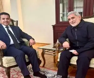 مشاور امنیت ملی عراق با سردار قاآنی دیدار کرد