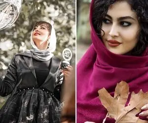 وقتی "مریم مومن" تو هنر خط چشم سنگ تموم گذاشته؛ خانوم آرایشه یا بتونه کاری!