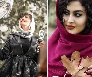 وقتی "مریم مومن" تو هنر خط چشم سنگ تموم گذاشته؛ خانوم آرایشه یا بتونه کاری!