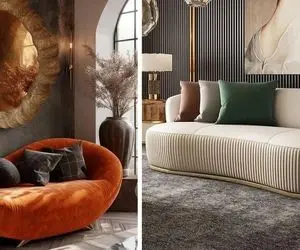 مبلمان مدرن سبکی بی‌نظیر و شیک / مدل هایی که دکوراسیون منزل رو منحصر به فرد می کنند
