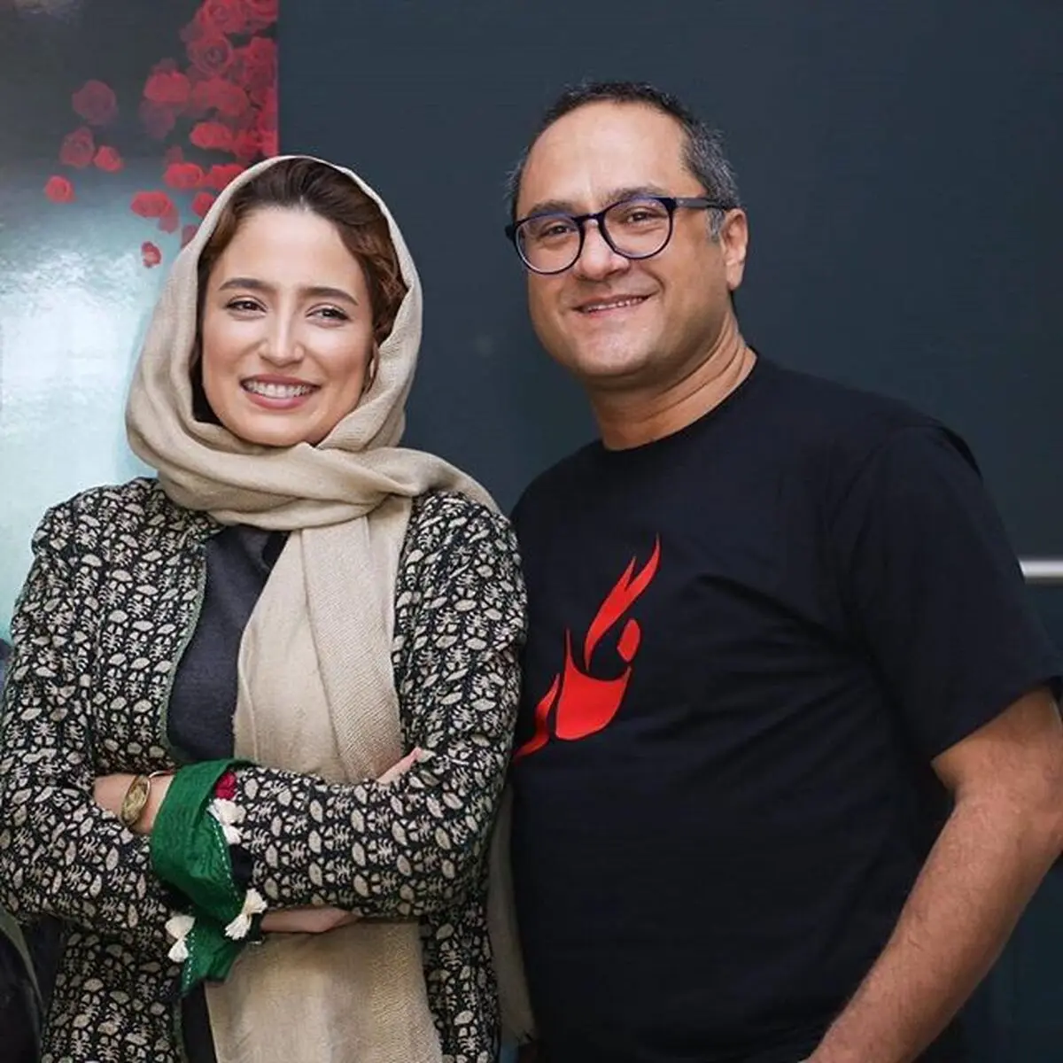نگار جواهریان و همسرش رامبد جوان