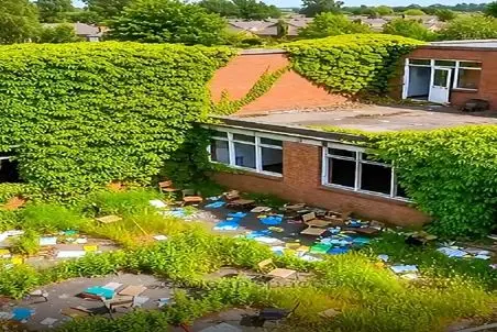 معماری طبیعت؛ خونه متروکه رها شده نقطه به نقطه اش گیاه دراومده تمیزش میکنن عالی میشه