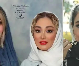 آرایش فوق العاده "الهام حمیدی" که دست آرایشگر نانازشو بوسید؛ ادعارووو با این سر و شکل!