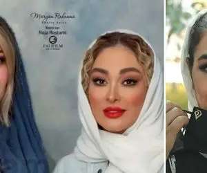 آرایش فوق العاده "الهام حمیدی" که دست آرایشگر نانازشو بوسید؛ ادعارووو با این سر و شکل!