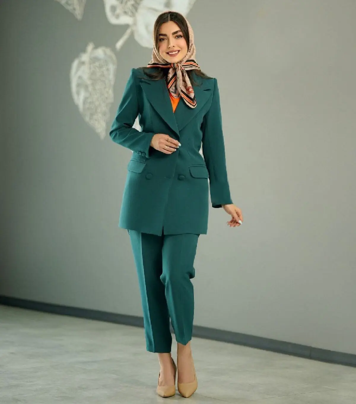 شلوار سبز